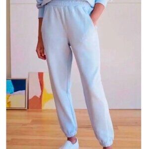 AYR All Year Round Sweatpant Jogger Light Blue Size Small Classic 100% Cotton